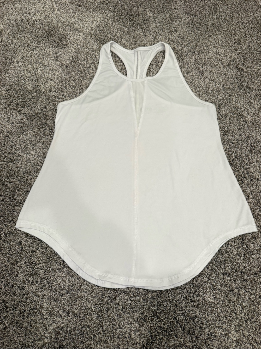 ZYIA White Racerback Performance Tank XL